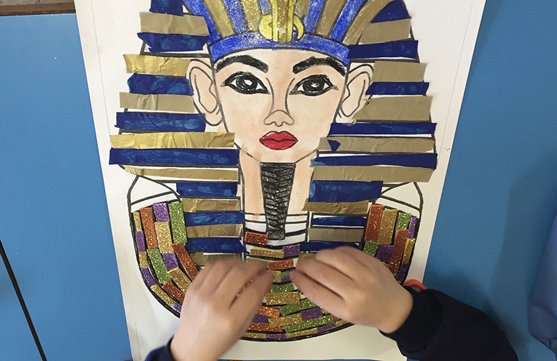 Convertir el aula en una pirámide para estudiar el Antiguo Egipto - Magisnet