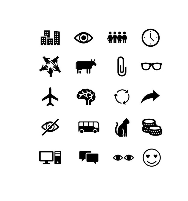 Iconos de Word Iconos de Word