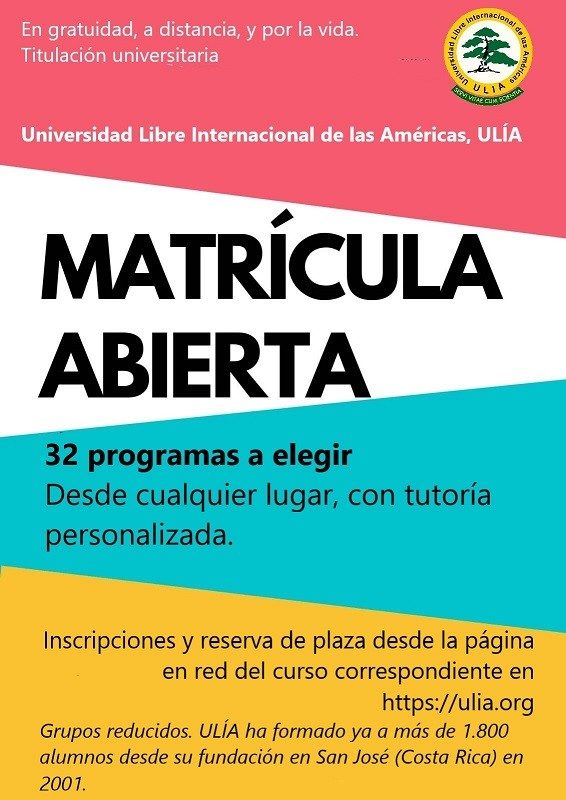 Oferta de ULIA para 2026.