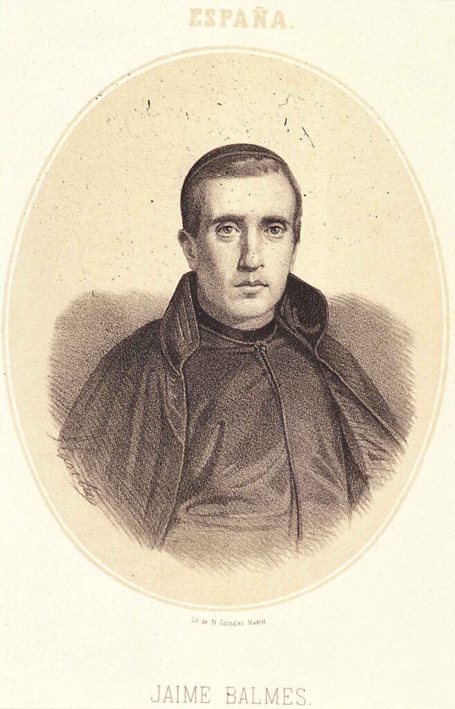 Jaime Balmes y Urpiá (Vic, 1810-1848).