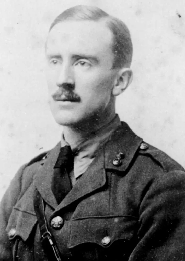 Tolkien combatió en la batalla del Somme en la Primera Guerra Mundial.
