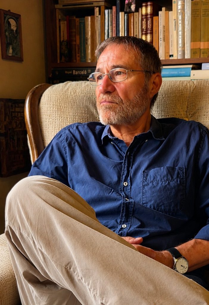 Javier García Gisbert, autor de "La razón humanista" (foto del autor).