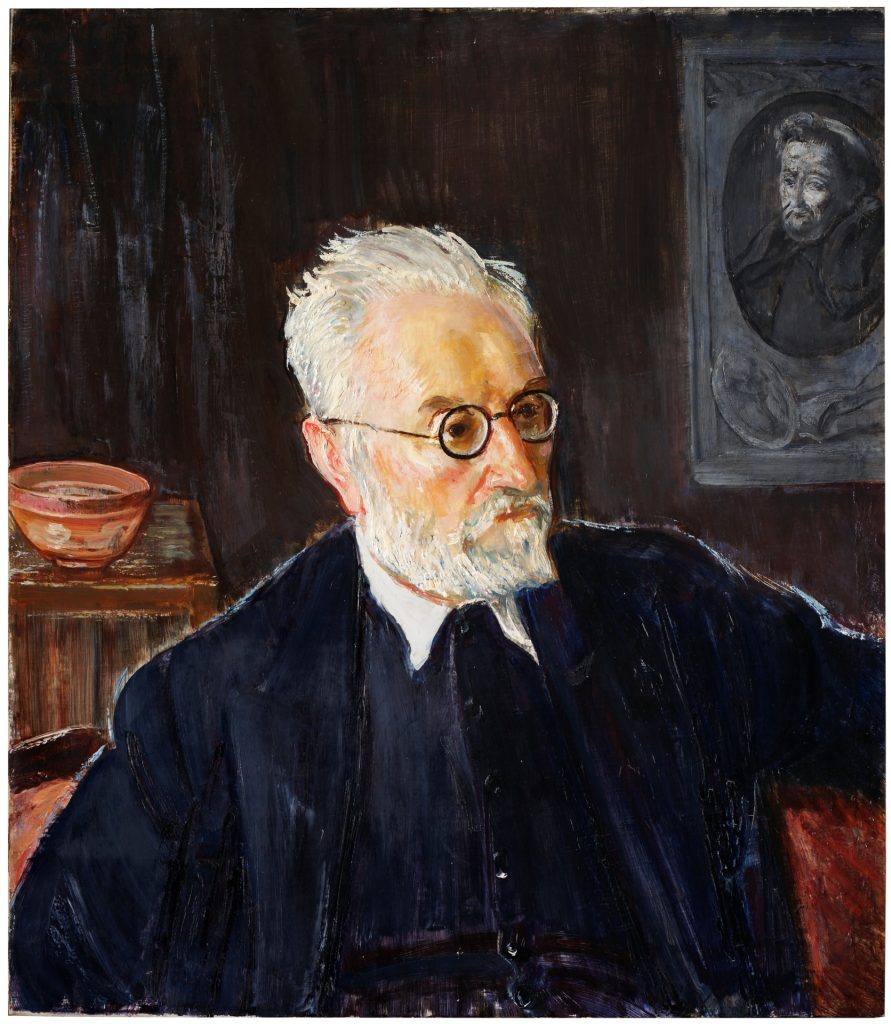 Miguel de Unamuno, por Maurice Fromkes (hacia 1925). @Museo Nacional del Prado.